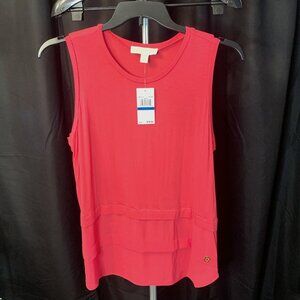 Michael Kors Deep Pink Blouse (NWT) SZ XL